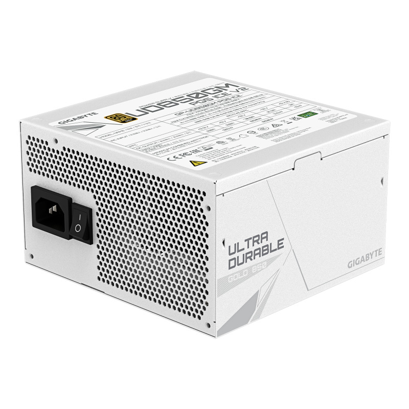 GIGABYTE UD850GM PG5 V2 ICE unidad de fuente de alimentación 850 W 20+4 pin ATX ATX Blanco image 5